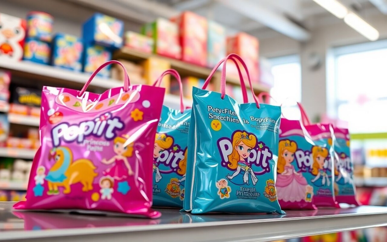 Alerte rappel : sacs Popit Princesses chez Leclerc, risque de métaux lourds détecté
