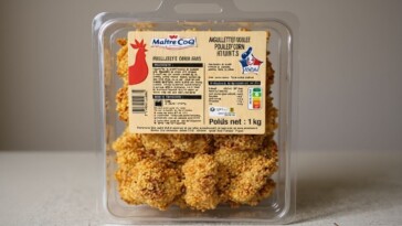Alerte sanitaire : rappel des aiguillettes de poulet Maitre Coq 1 kg chez Super U pour contamination