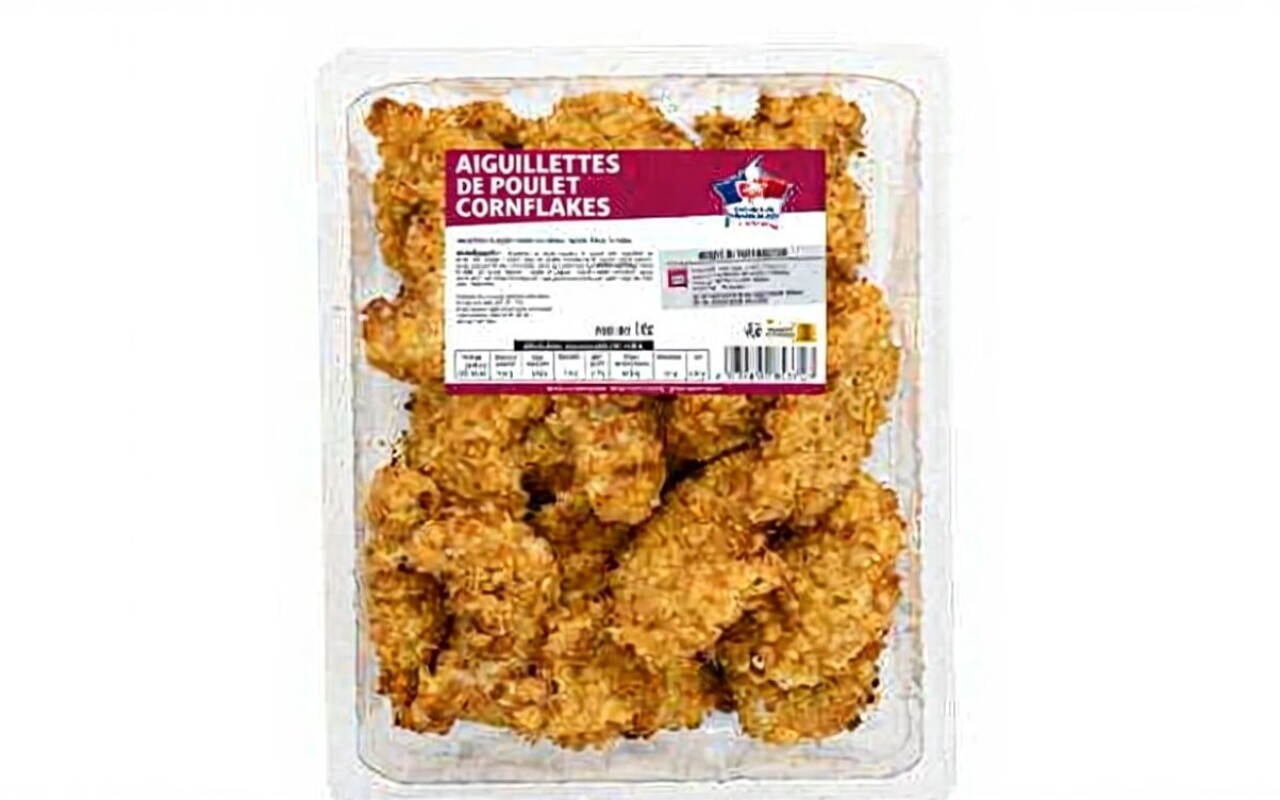 Alerte rappel : des aiguillettes de poulet en corn flakes chez Leclerc risquent la Listeria en France